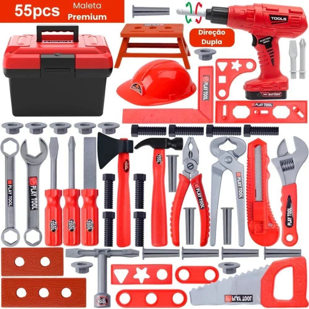 ToolMaster Kids – Kit de Ferramentas Infantil - Creative Brinquedos