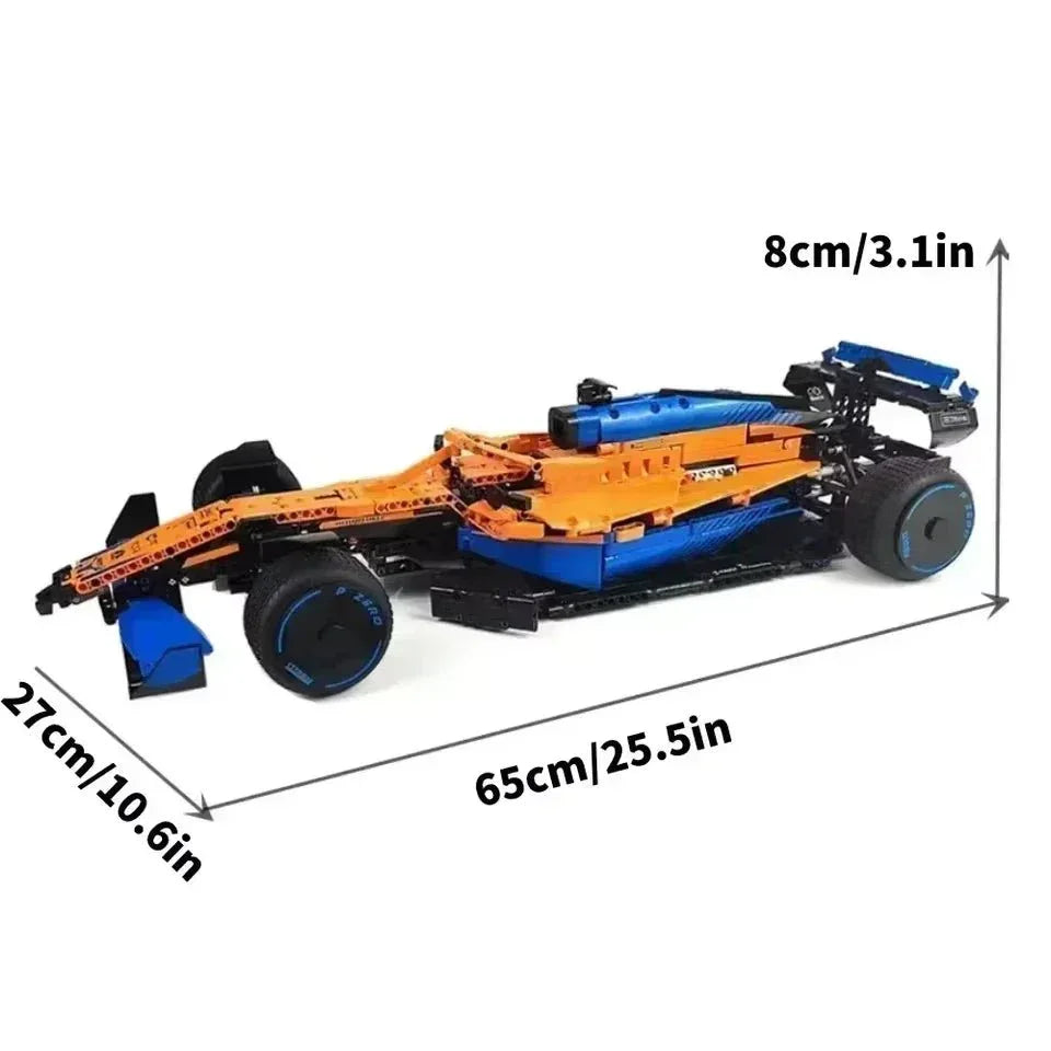 F1 Builder Pro – Carro de Corrida para Montar - Creative Brinquedos