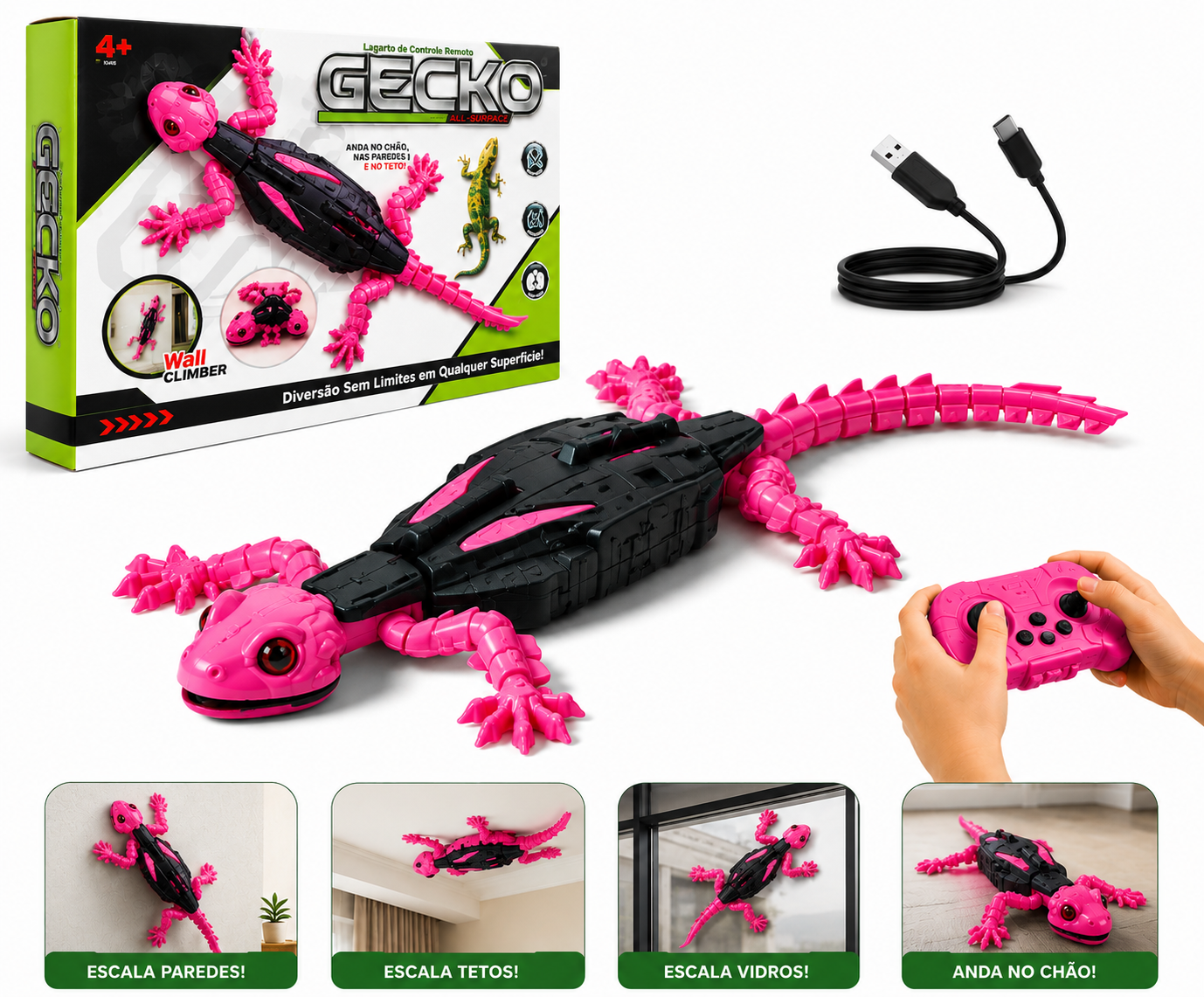 EscalaBot — O Lagarto Antigravidade