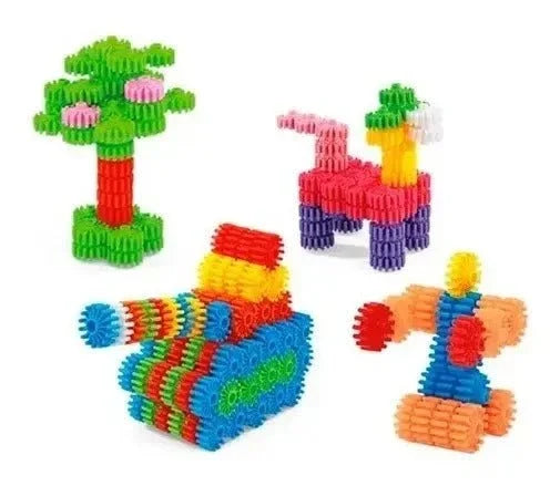 Maleta de Montar Criativa – 100 Peças para Construir e Imaginar - Creative Brinquedos