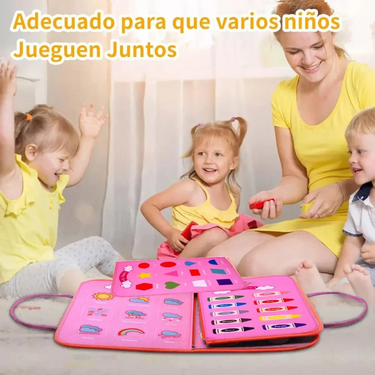 Maleta Sensorial Educativa – Atividades para Aprender Brincando - Creative Brinquedos
