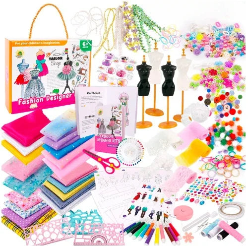 FASHION KIDS – KIT DE MODA CRIATIVO - Creative Brinquedos