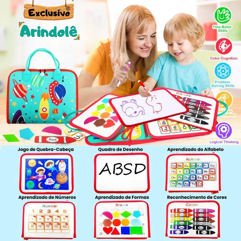 Brinquedo Sensorial Montessori