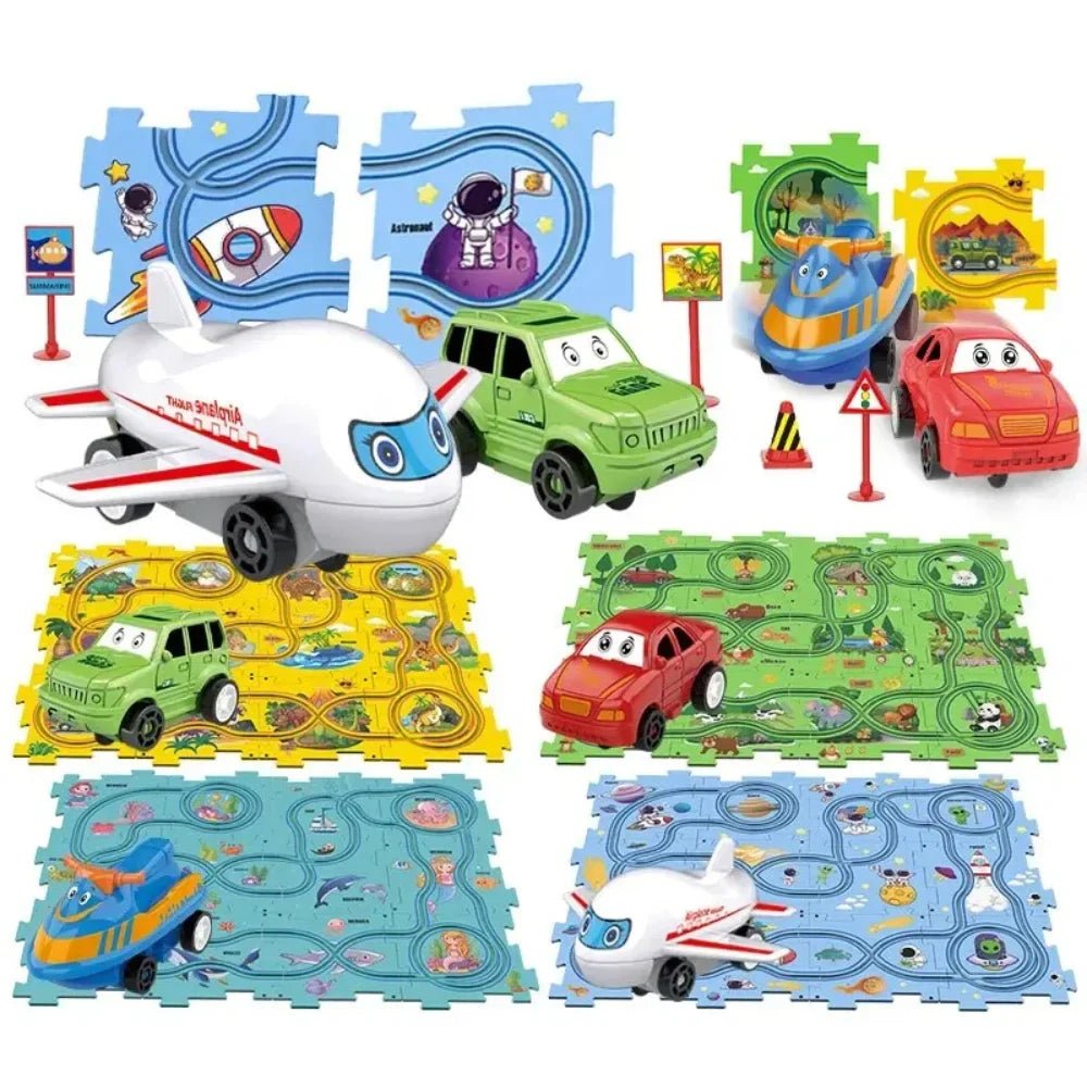 SmartTrack Kids – Pista Criativa de Engenharia - Creative Brinquedos