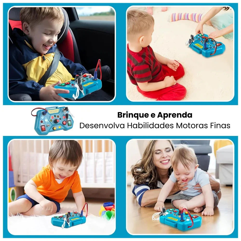 Painel Sensorial Montessori