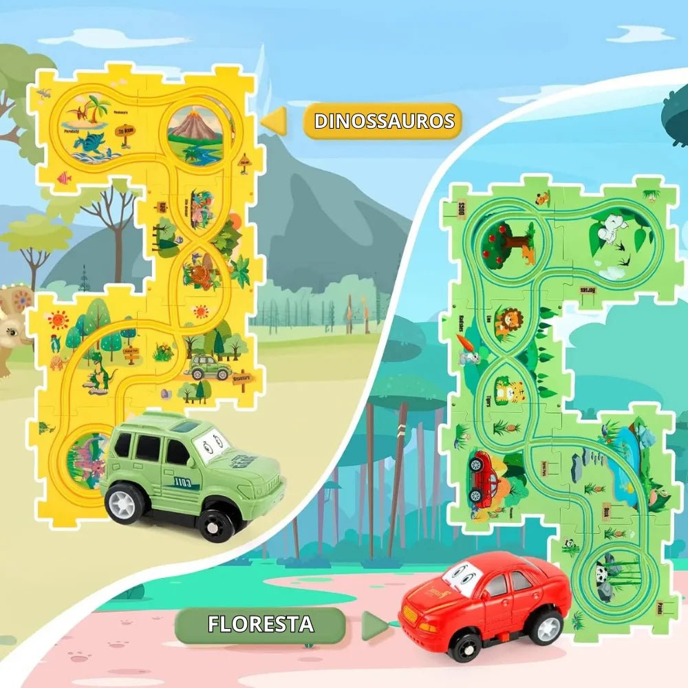 SmartTrack Kids – Pista Criativa de Engenharia - Creative Brinquedos