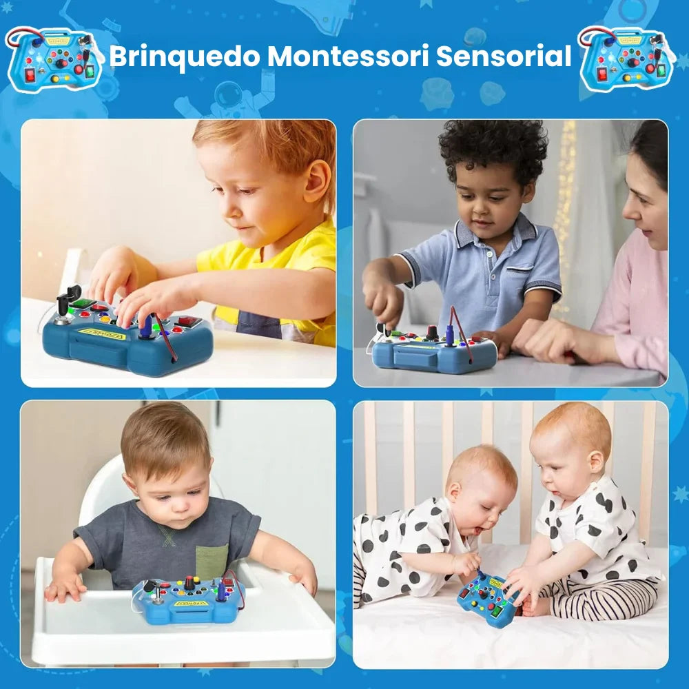 Painel Sensorial Montessori