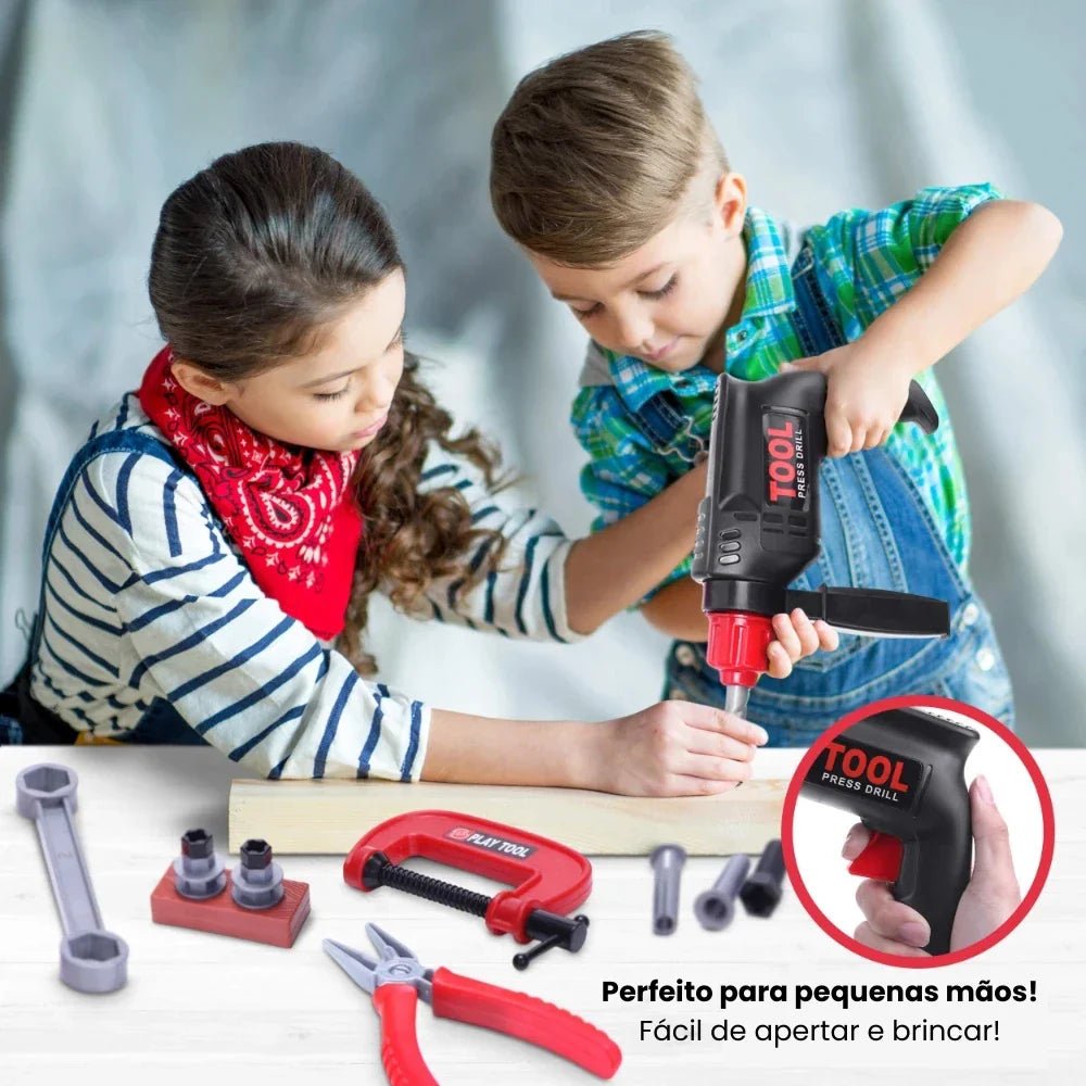 ToolMaster Kids – Kit de Ferramentas Infantil - Creative Brinquedos