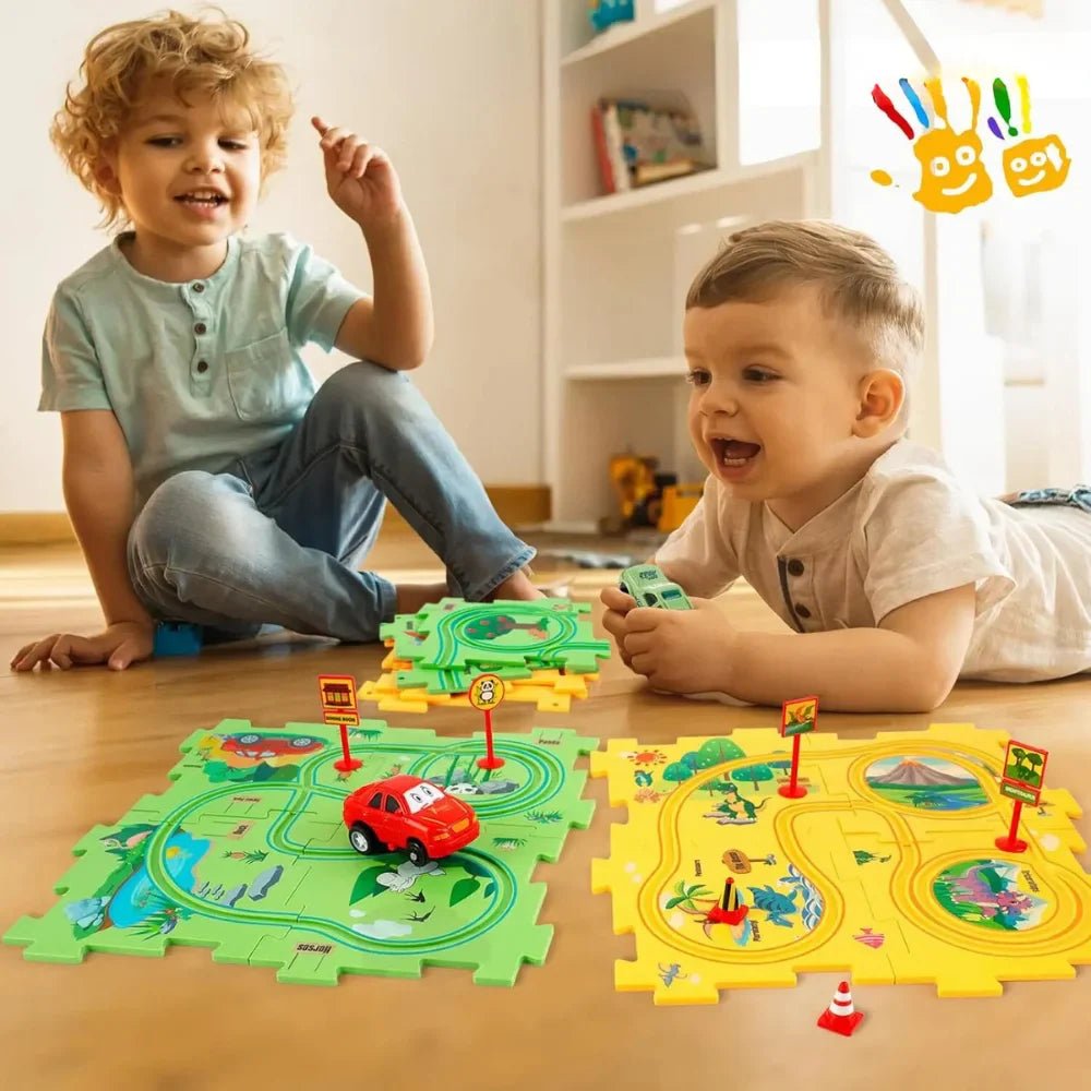 SmartTrack Kids – Pista Criativa de Engenharia - Creative Brinquedos