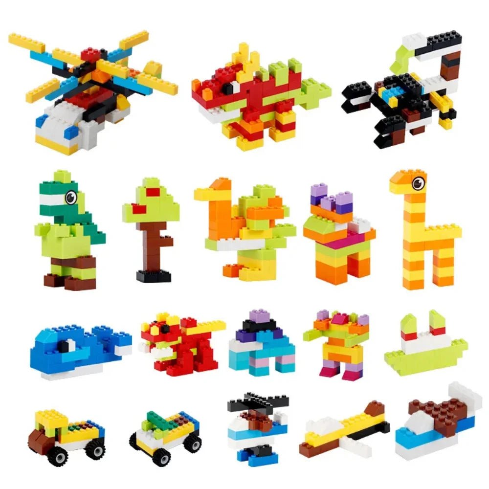 Blocos Criativos – 1000 Peças - Creative Brinquedos
