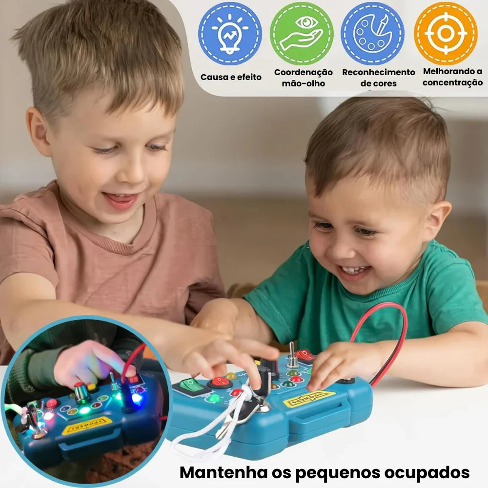 Painel Sensorial Montessori