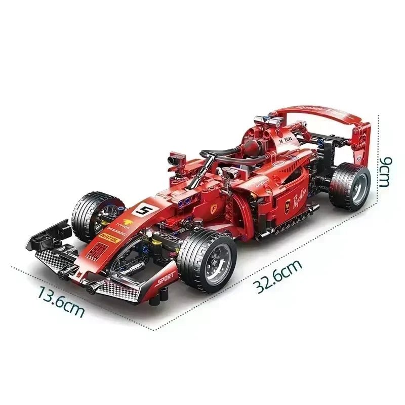 F1 Builder Pro – Carro de Corrida para Montar - Creative Brinquedos