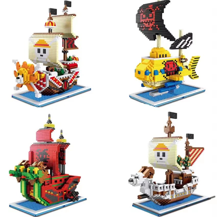 Pirate Ship Builder – Navio Pirata para Montar - Creative Brinquedos