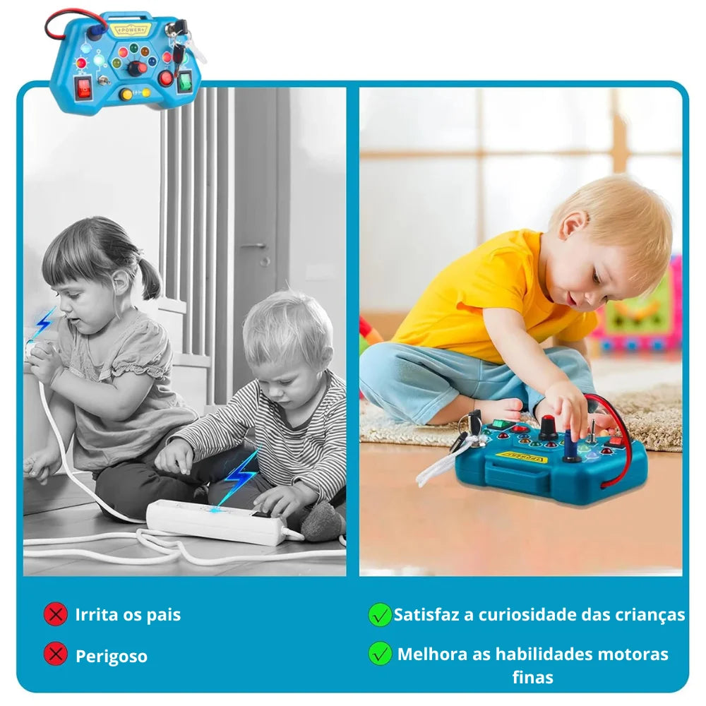Painel Sensorial Montessori
