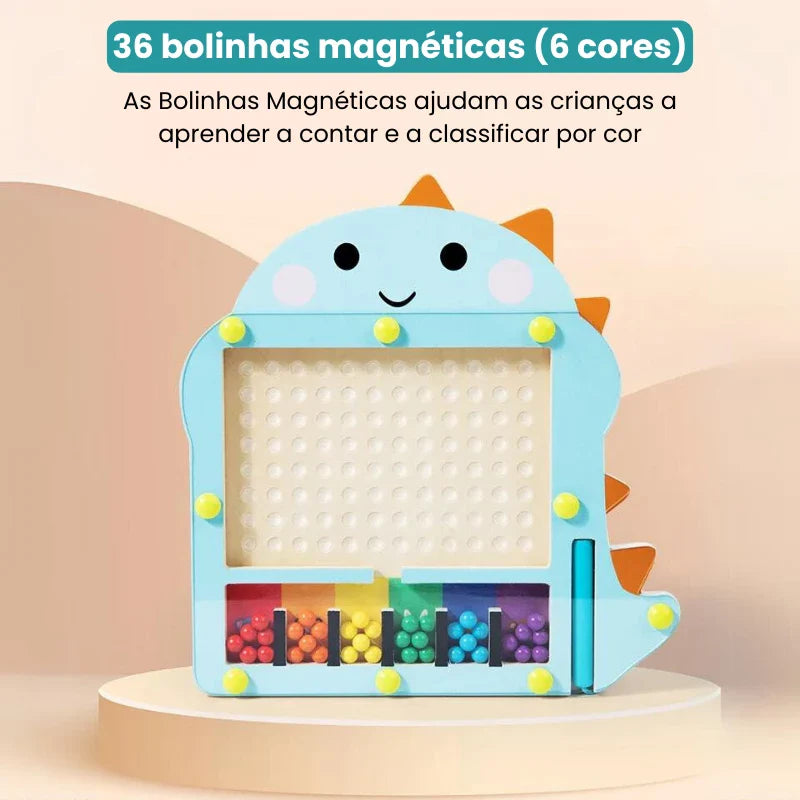 Dinossauro Magnético Montessori