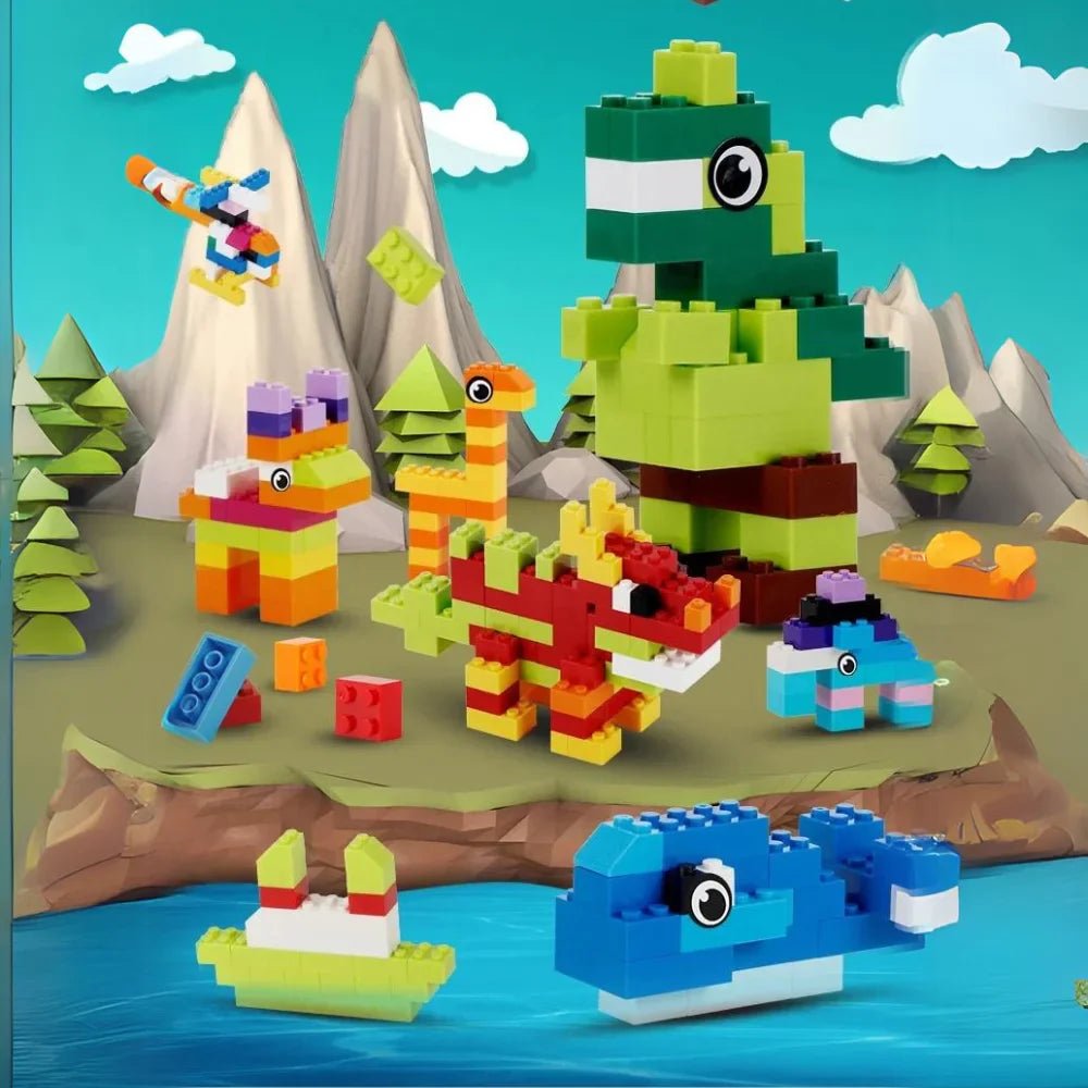 Blocos Criativos – 1000 Peças - Creative Brinquedos