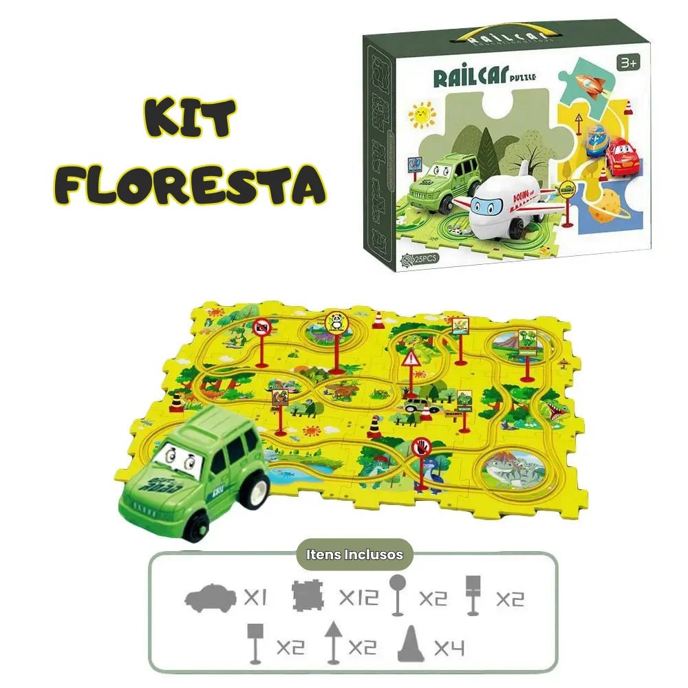 SmartTrack Kids – Pista Criativa de Engenharia - Creative Brinquedos