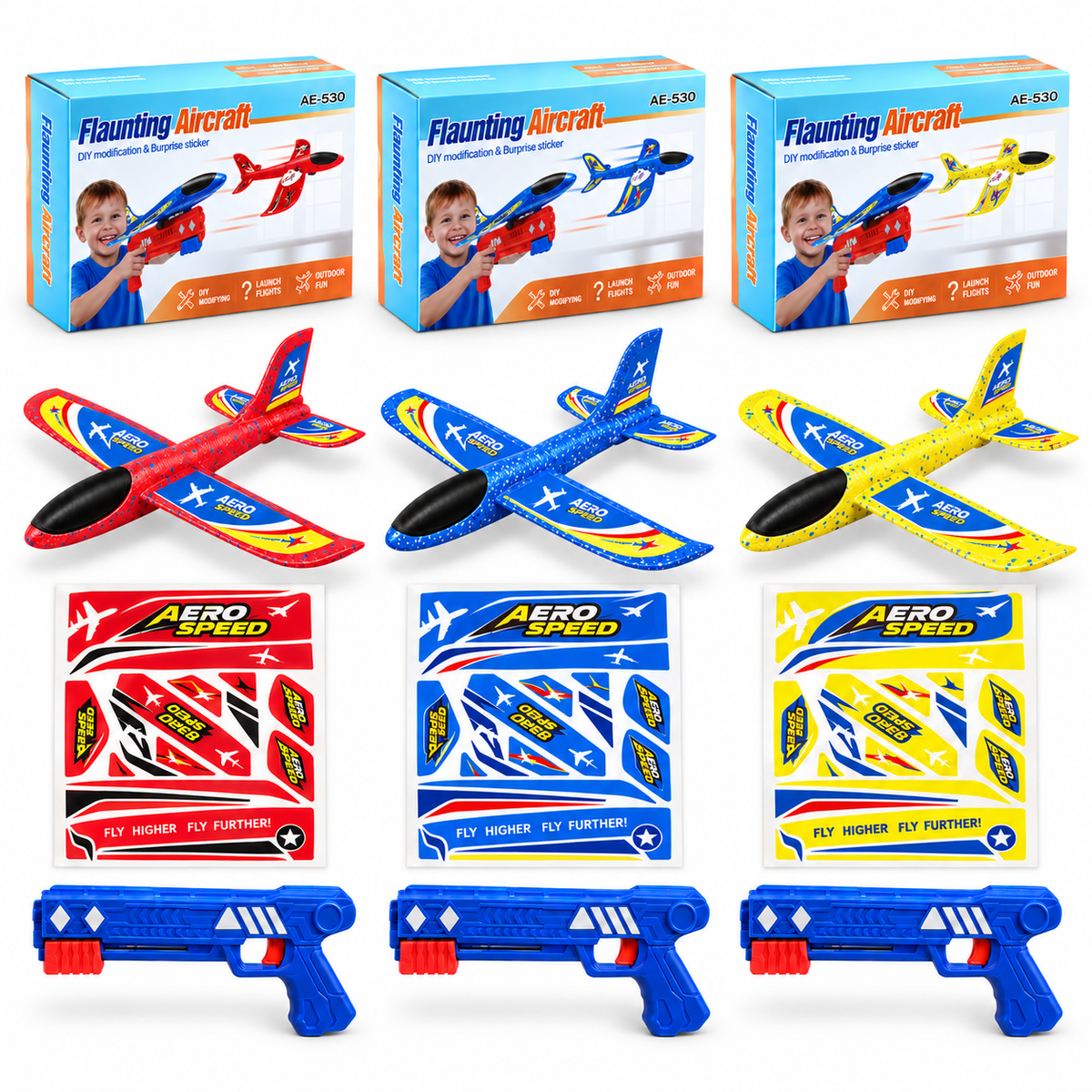 Avião AeroSpeed - Escolha seu combo e multiplique a diversão