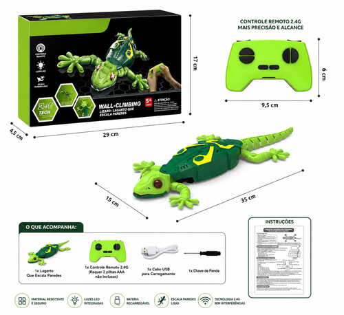 EscalaBot — O Lagarto Antigravidade