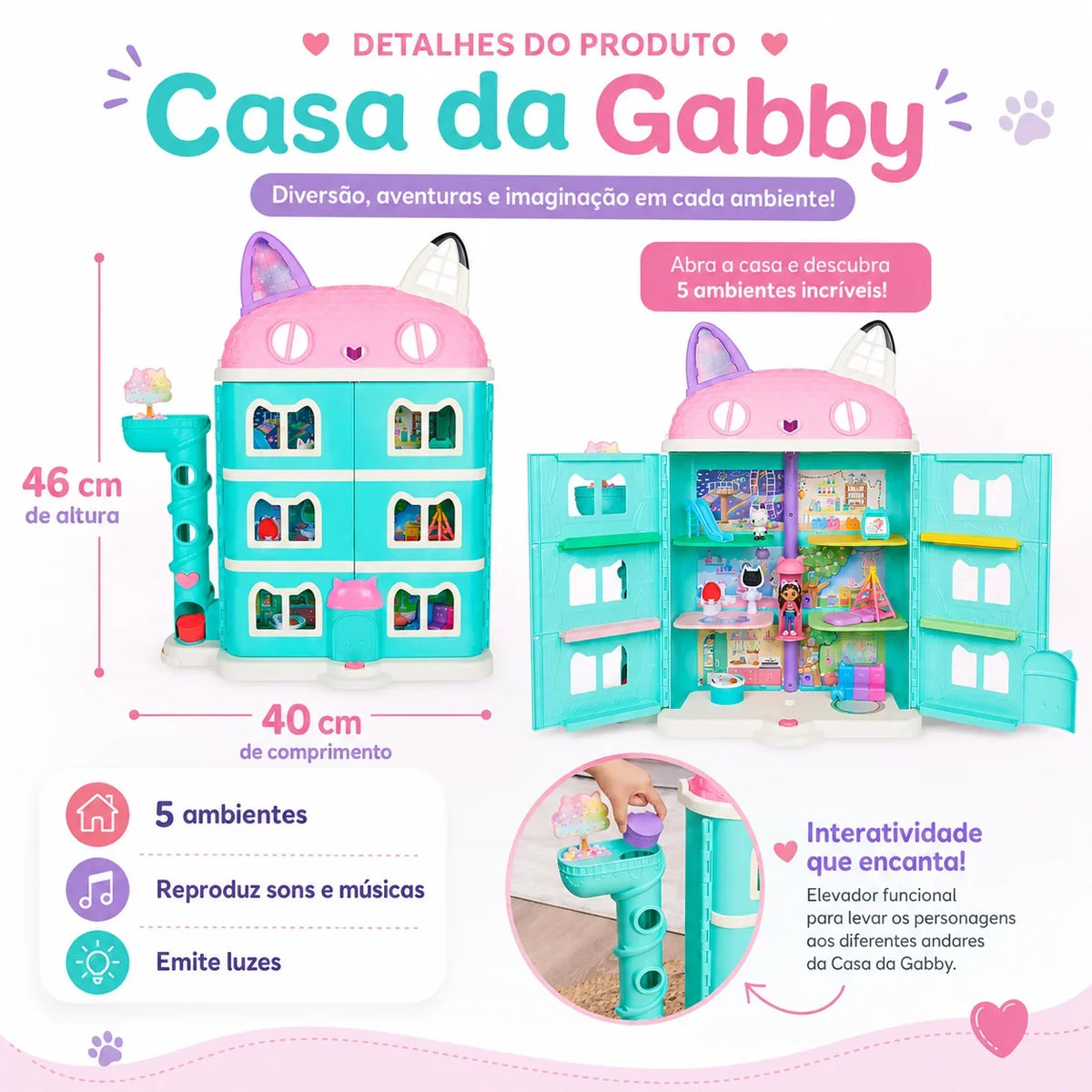 Casa Da Gabby Dollhouse