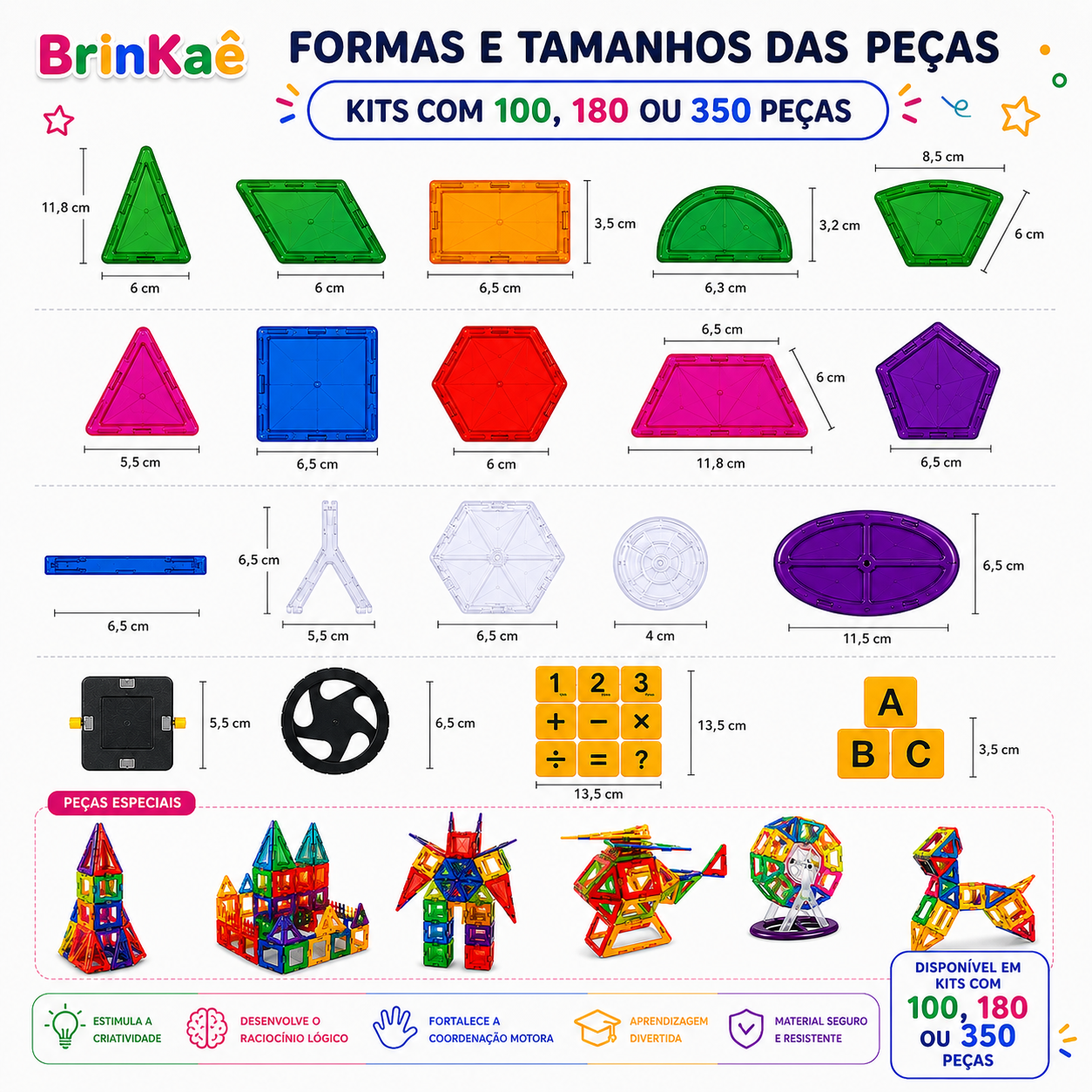 ImagineBlocks – Blocos Magnéticos Educativos
