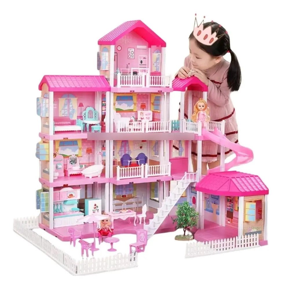 Dreamhouse Kids – Casa de Bonecas 4 Andares - Creative Brinquedos