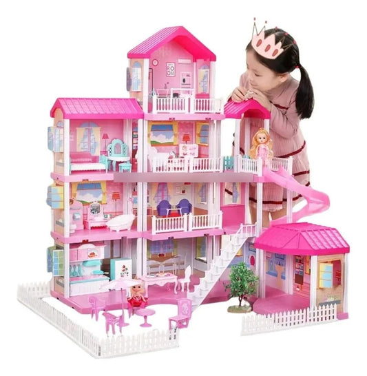 Dreamhouse Kids – Casa de Bonecas 4 Andares - Creative Brinquedos