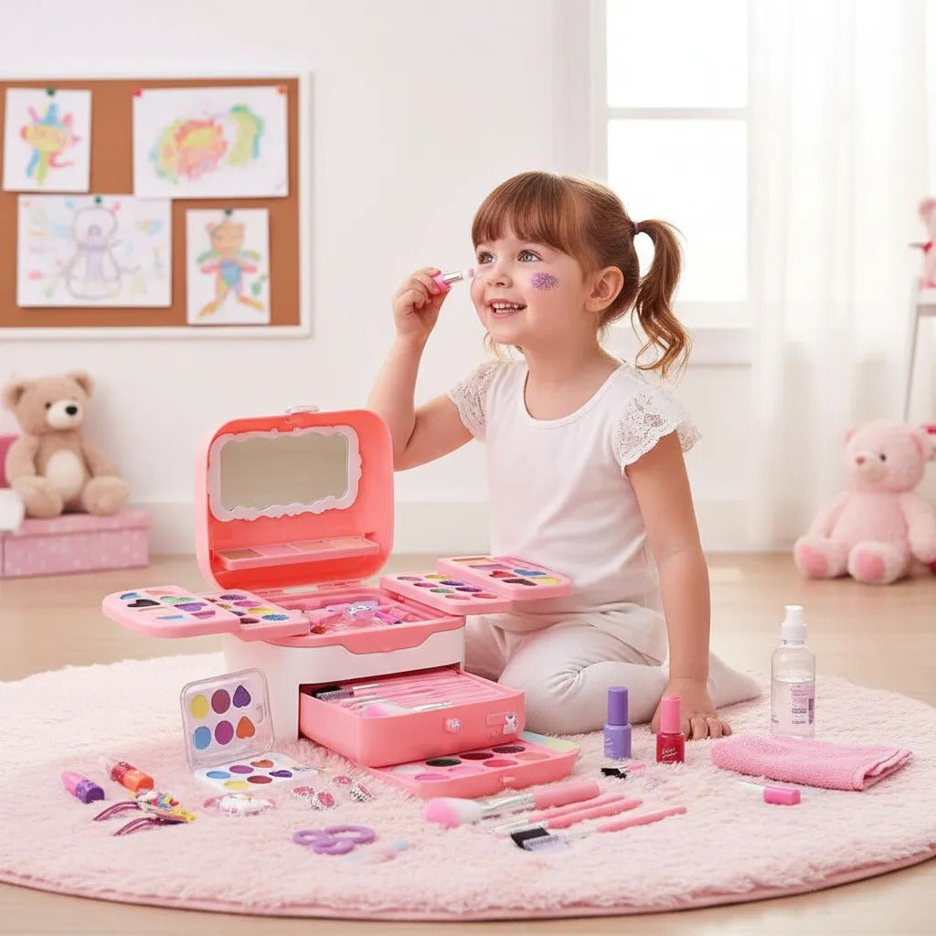 BEAUTY CASE KIDS – MALETA DE MAQUIAGEM LAVÁVEL - Creative Brinquedos