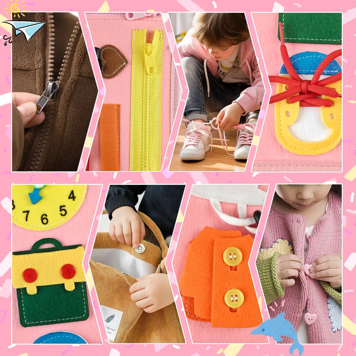 Maleta Sensorial Educativa – Atividades para Aprender Brincando - Creative Brinquedos