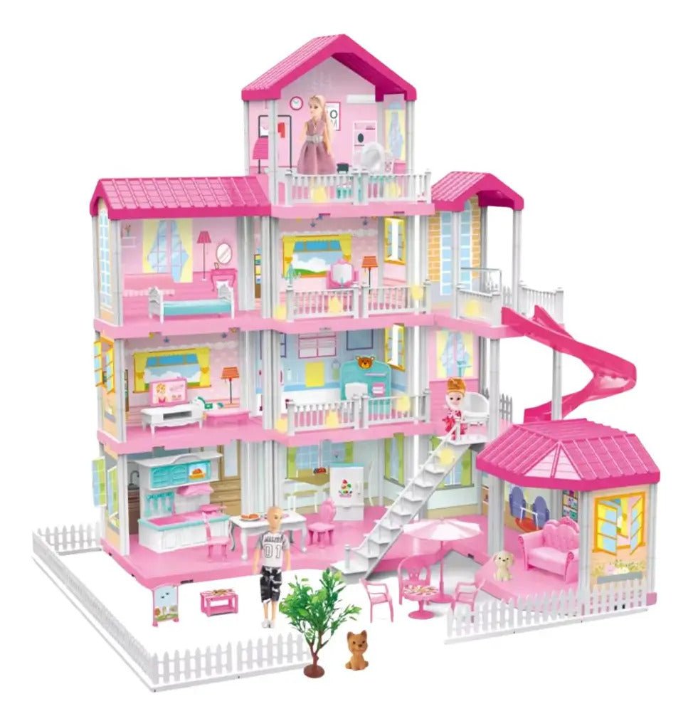 Dreamhouse Kids – Casa de Bonecas 4 Andares - Creative Brinquedos