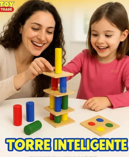 Torre Inteligente Desafio & Aprendizado - Creative Brinquedos