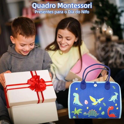 Mochila Sensorial Educativa – Maleta de Atividades para Crianças - Creative Brinquedos