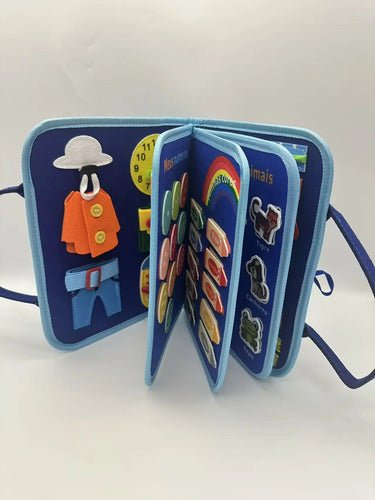 Mochila Sensorial Educativa – Maleta de Atividades para Crianças - Creative Brinquedos