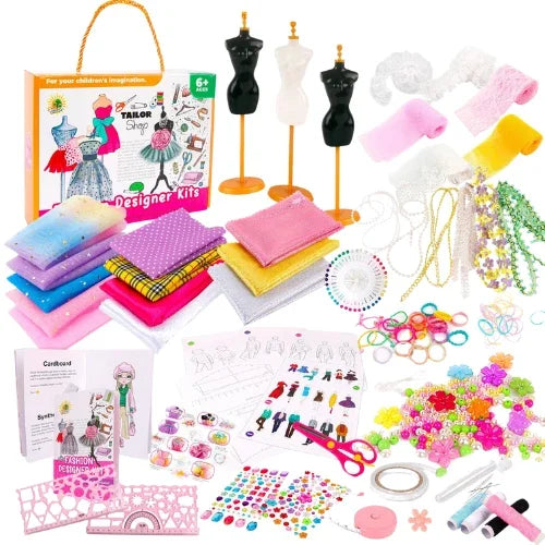 FASHION KIDS – KIT DE MODA CRIATIVO - Creative Brinquedos