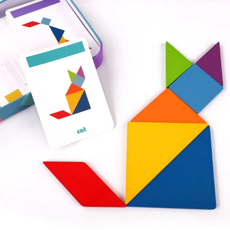 Tangram Montessori 3D
