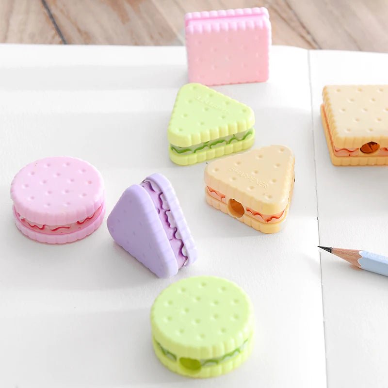 6 peças apontador doces - Creative Brinquedos