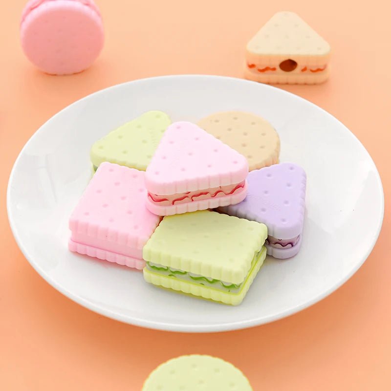 6 peças apontador doces - Creative Brinquedos