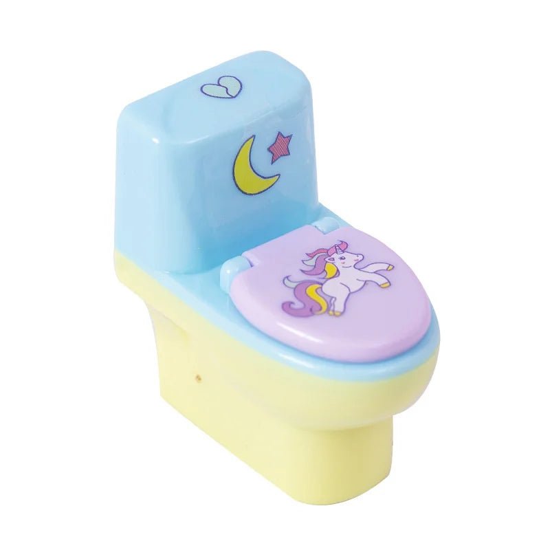 6 peças apontador vaso sanitário - Creative Brinquedos