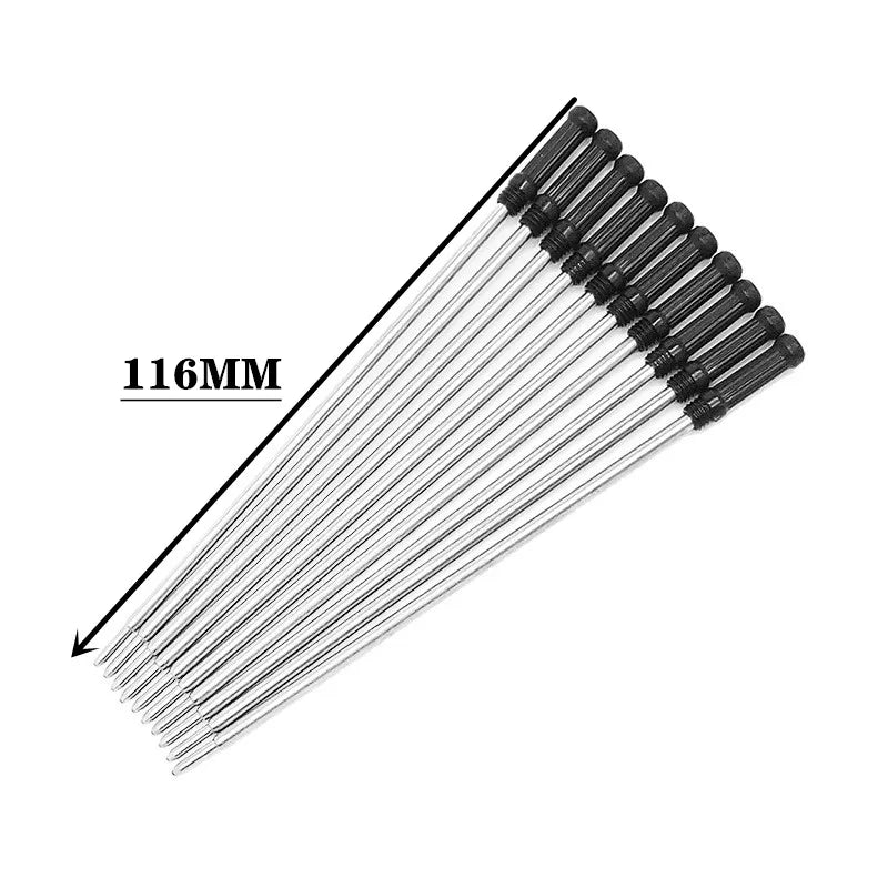 20 peças refil caneta esferográfica 116mm - Creative Brinquedos