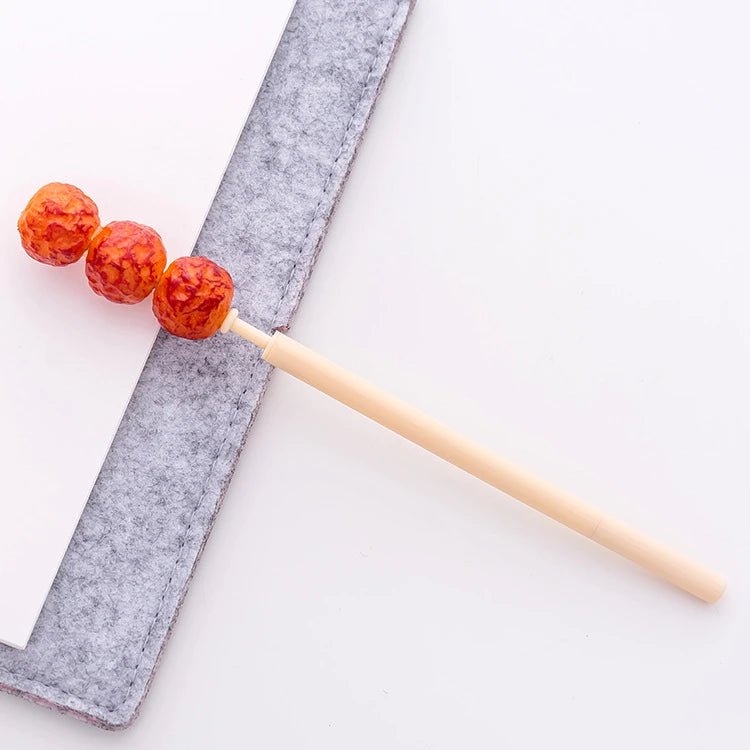 6 peças caneta espetinho - Creative Brinquedos