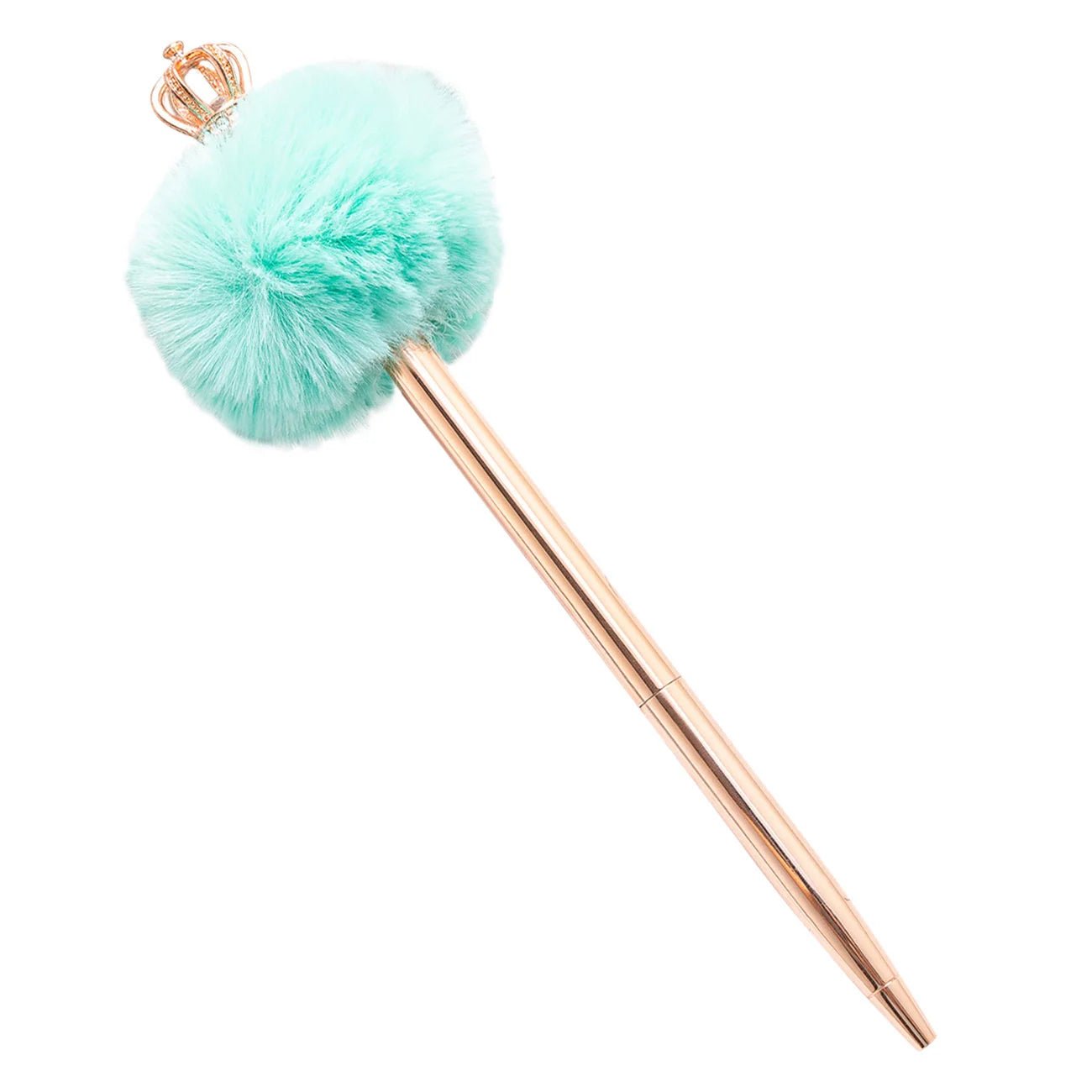 6 peças caneta luxo pompom - Creative Brinquedos