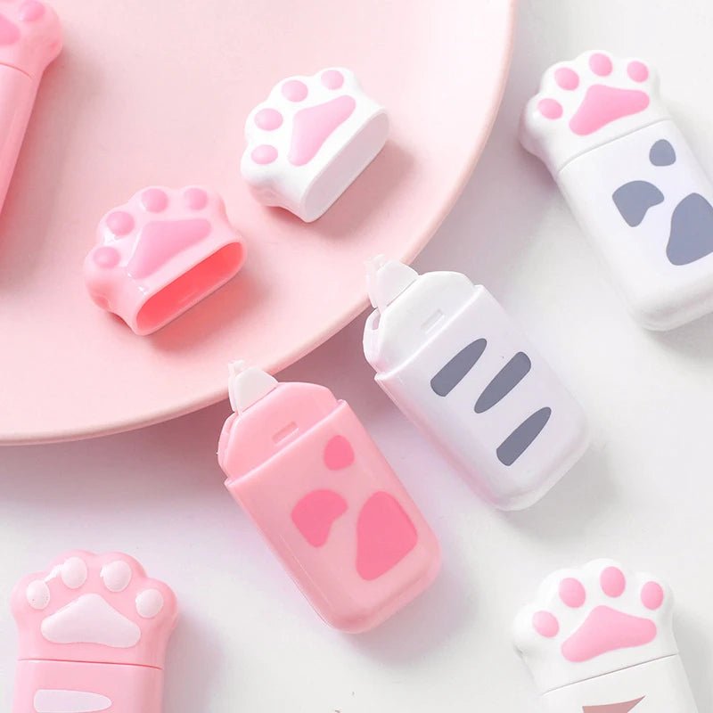 6 peças fita corretiva patinha - Creative Brinquedos