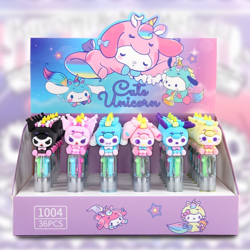 36 peças caneta mini Sanrio - Creative Brinquedos