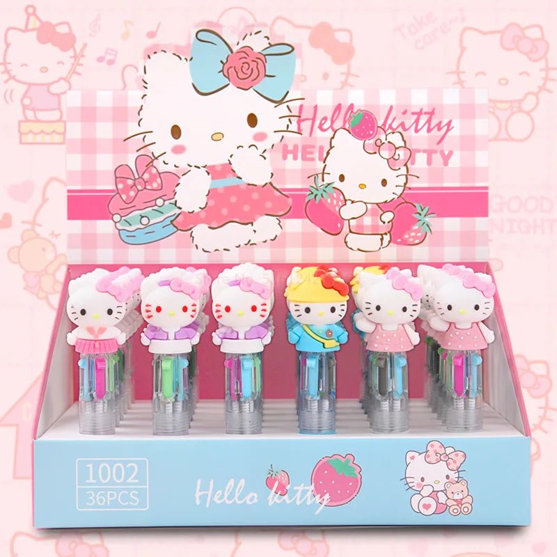 36 peças caneta mini Sanrio - Creative Brinquedos