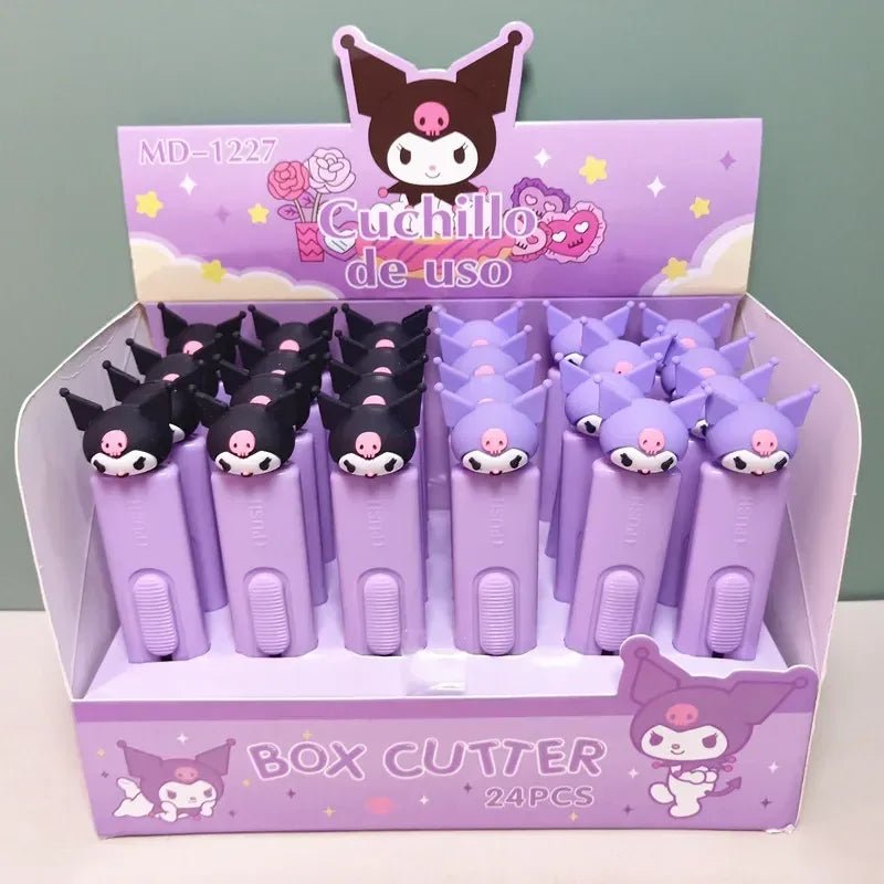 24 peças estilete Sanrio - Creative Brinquedos