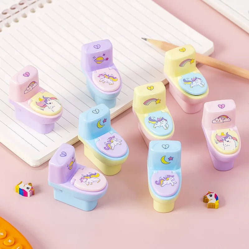 50 peças apontador vaso sanitário - Creative Brinquedos