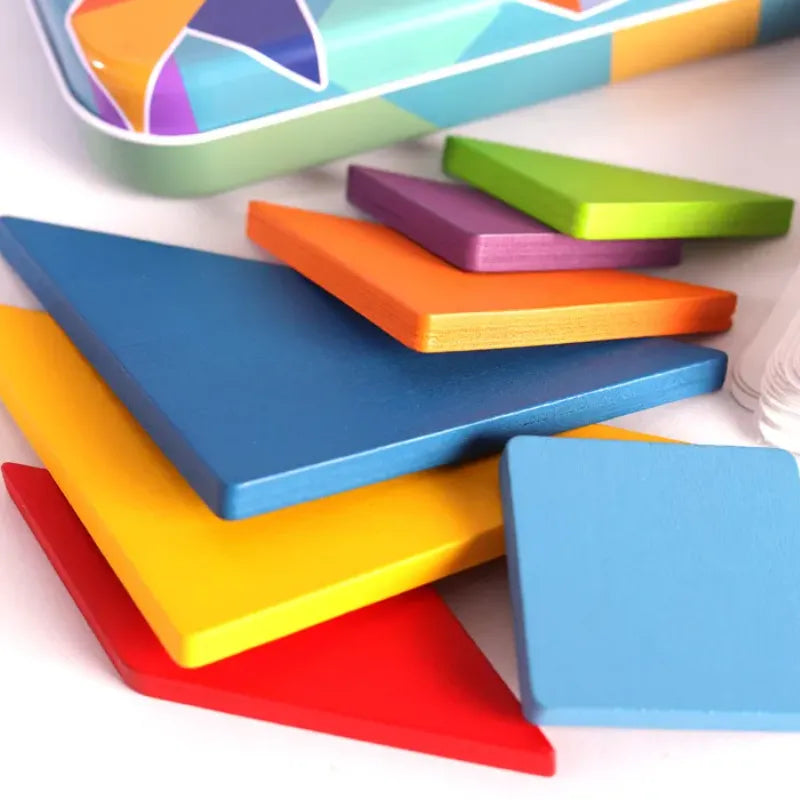 Tangram Montessori 3D