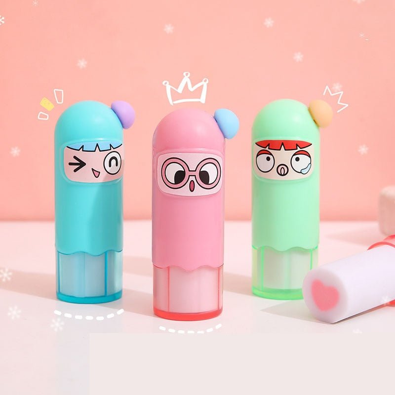 24 peças borracha animals - Creative Brinquedos