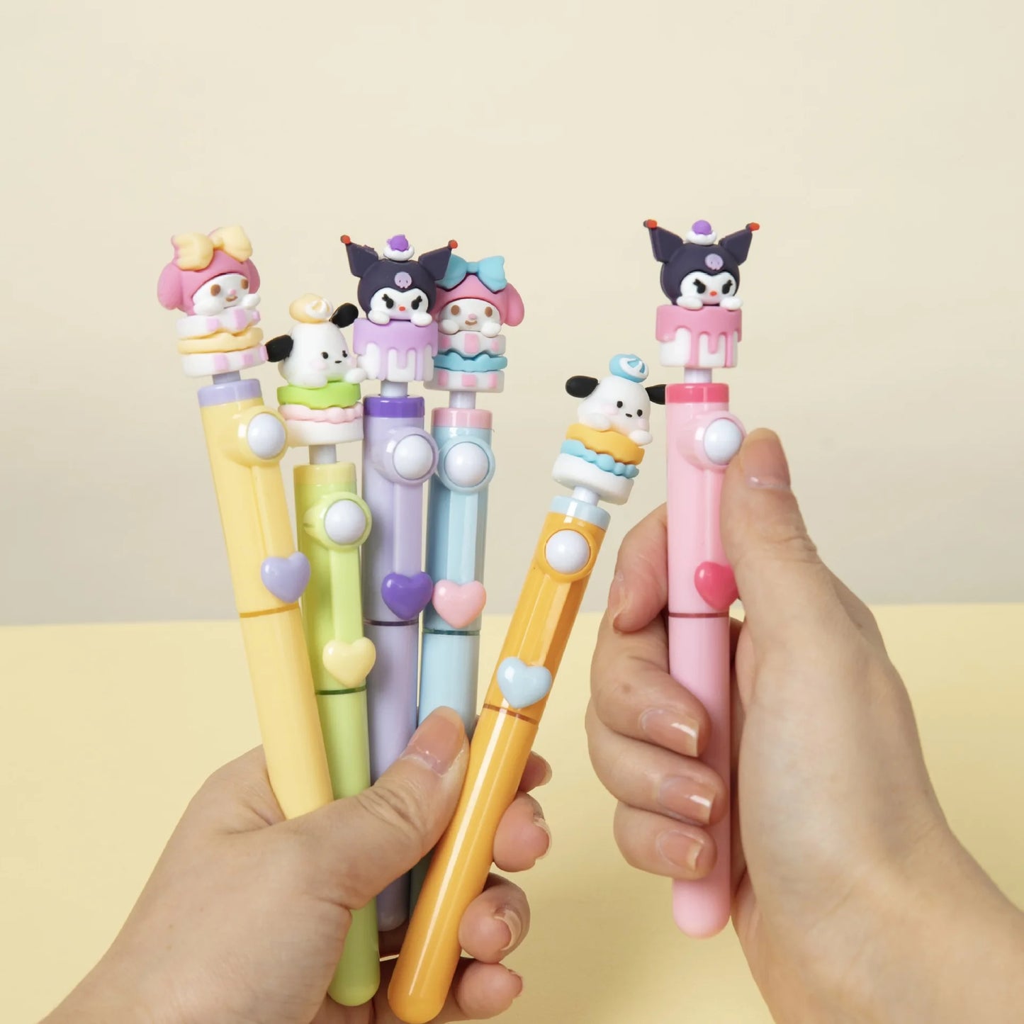 36 peças marca - texto giratório Sanrio - Creative Brinquedos