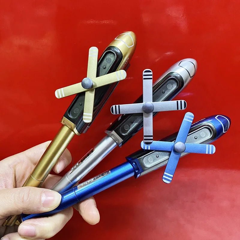 6 peças caneta helicóptero - Creative Brinquedos